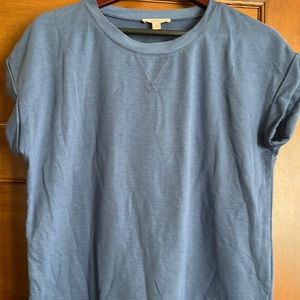 Vintage inspired blue muscle T-shirt